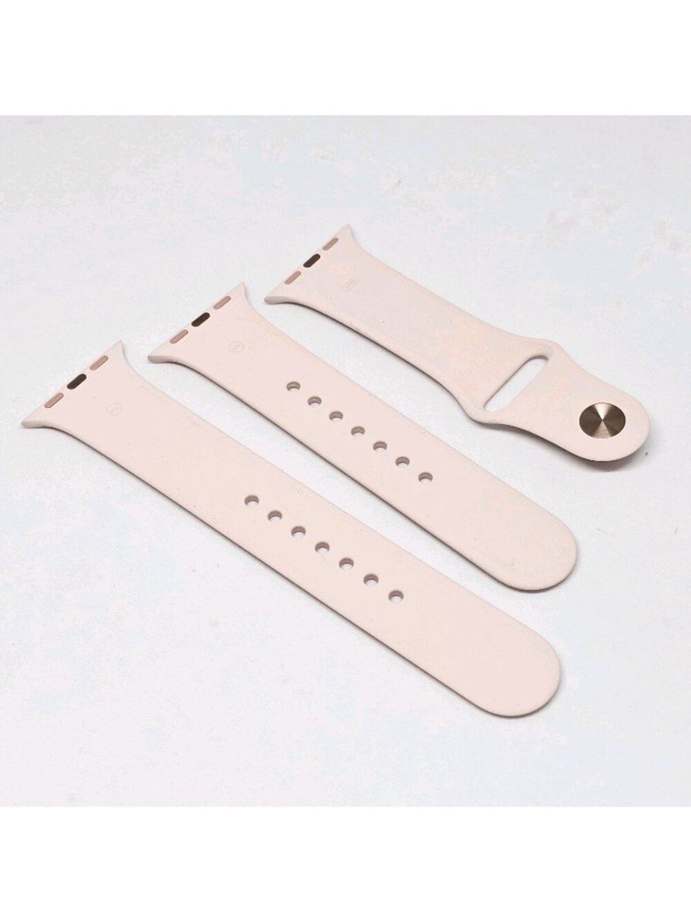 Silicone Band for 40 mm Apple Watch Pink Blush Sport Band S/M M/L